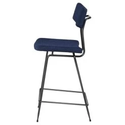 Nuevo Soli Counter Stool - True Blue -Professional Furniture And Kitchen Supplies Store HGSR808 2