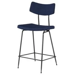 Nuevo Soli Counter Stool - True Blue
