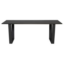 Nuevo Linea Dining Table - Ebonized Matte Black - Available In 2 Sizes -Professional Furniture And Kitchen Supplies Store HGSR833 1