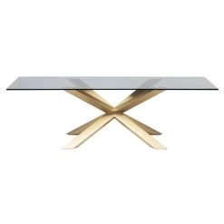 Nuevo Couture Dining Table - Glass -Professional Furniture And Kitchen Supplies Store HGSX148 10