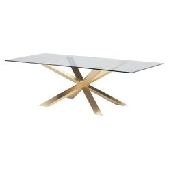 Nuevo Couture Dining Table - Glass -Professional Furniture And Kitchen Supplies Store HGSX148 13
