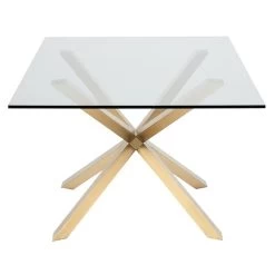 Nuevo Couture Dining Table - Glass -Professional Furniture And Kitchen Supplies Store HGSX149 12