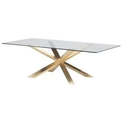 Nuevo Couture Dining Table - Glass -Professional Furniture And Kitchen Supplies Store HGSX149 13