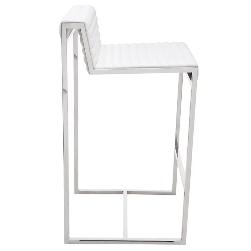 Nuevo Zola Counter Stool - White 8 Nuevo Zola Counter Stool - White - Image 6
