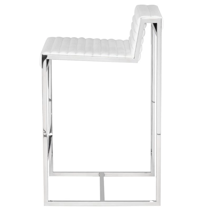 Nuevo Zola Counter Stool - White 5 Nuevo Zola Counter Stool - White - Image 3