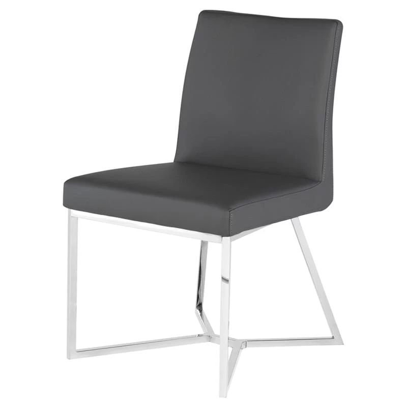 Nuevo Patrice Dining Chair - Grey 3 Nuevo Patrice Dining Chair - Grey