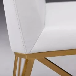 Nuevo Caprice Dining Chair - White -Professional Furniture And Kitchen Supplies Store HGTB316 15