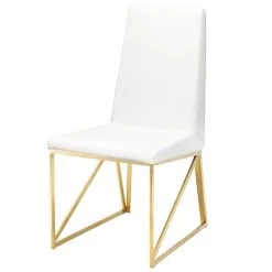 Nuevo Caprice Dining Chair - White -Professional Furniture And Kitchen Supplies Store HGTB316 23