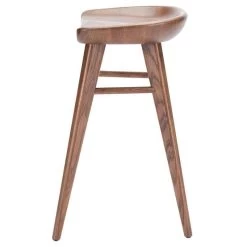 Nuevo Kami Counter Stool - Walnut -Professional Furniture And Kitchen Supplies Store HGYU100 16
