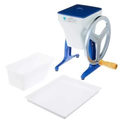 Hatsuyuki Aluminium Manual Ice Crusher Blue -Professional Furniture And Kitchen Supplies Store HatsuyukiAluminiumManualIceCrusherBlue 2