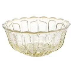 Hirota Glass Yukinohana Soda-Lime Glass Shallow Bowl