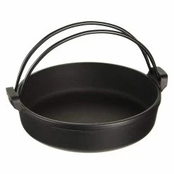 Iwachu Nambu Cast Iron Sukiyaki Pan With Handle -Professional Furniture And Kitchen Supplies Store IwachuNambuCastIronSukiyakiPanwithHandle 2