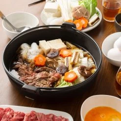 Iwachu Nambu Cast Iron Sukiyaki Pan With Handle -Professional Furniture And Kitchen Supplies Store IwachuNambuCastIronSukiyakiPanwithHandle 3 cf35f782 2112 4951 a054 a4b75e18dfb3