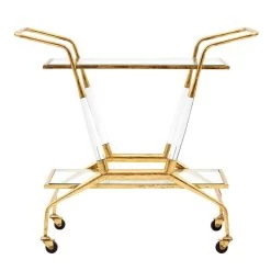 Mallory Bar Cart - Gold -Professional Furniture And Kitchen Supplies Store JEP 325 808 4
