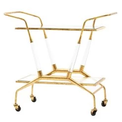 Mallory Bar Cart - Gold