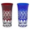 KIMOTO GLASS TOKYO Edo Kiriko Pair Beer Glass Layered Yarai -Professional Furniture And Kitchen Supplies Store KIMOTOGLASSTOKYOEdoKirikoPairBeerGlassLayeredYarai3502 1