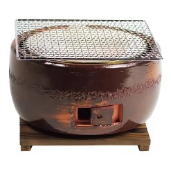 Kinka Ceramic Large Charcoal Konro Grill