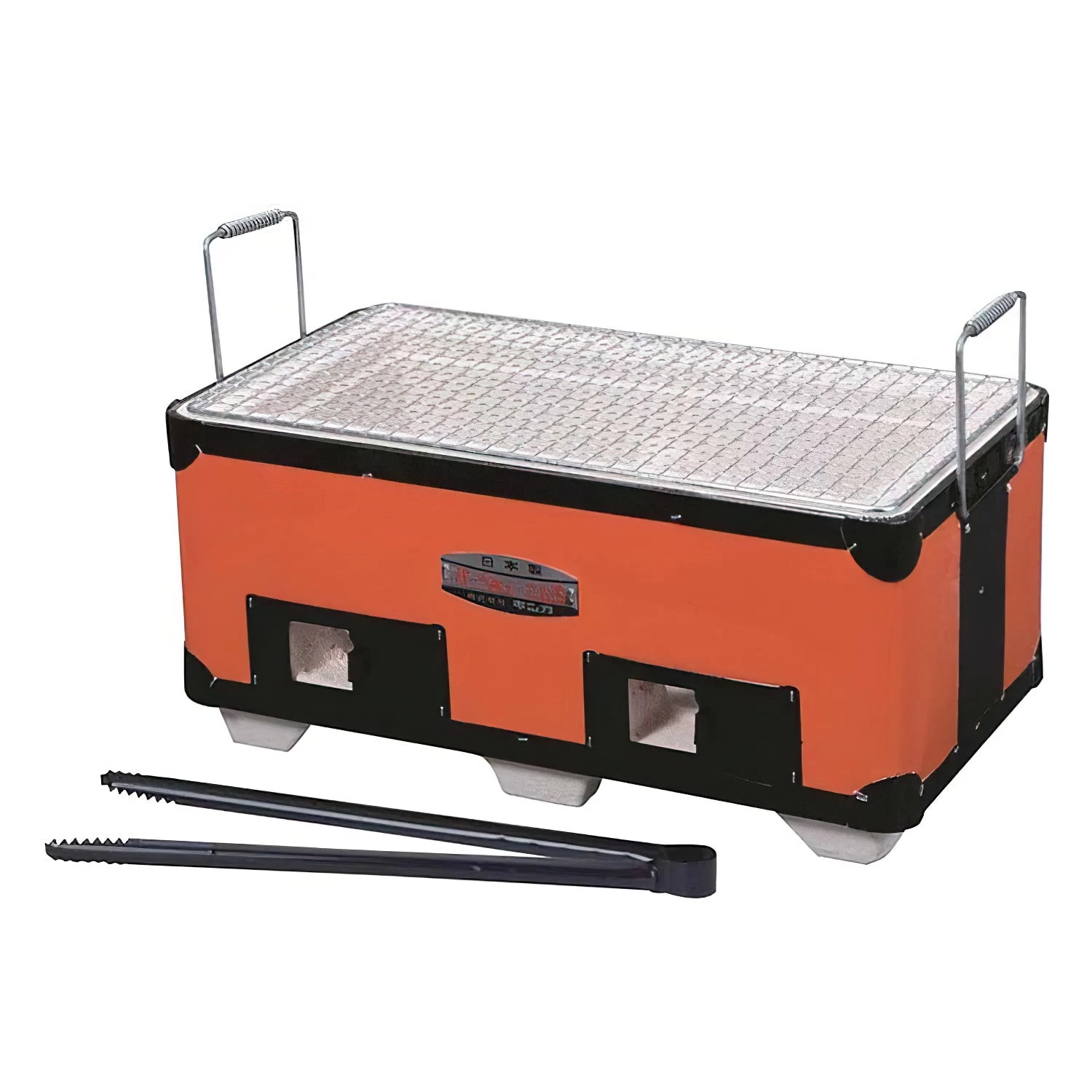 Kinka Rectangular Charcoal Konro Barbecue Grill 3 Kinka Rectangular Charcoal Konro Barbecue Grill