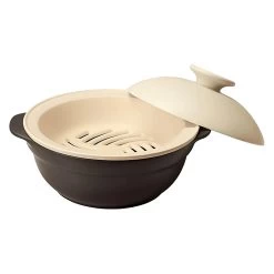 M.STYLE Karl Ceramic Induction Donabe Casserole And Steamer Insert 15 M.STYLE Karl Ceramic Induction Donabe Casserole And Steamer Insert -Professional Furniture And Kitchen Supplies Store M.STYLEKarlCeramicInductionDonabeCasseroleandSteamerInsertKAL0208BE KAL0218BE 3