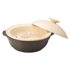 M.STYLE Karl Ceramic Induction Donabe Casserole And Steamer Insert 17 M.STYLE Karl Ceramic Induction Donabe Casserole And Steamer Insert -Professional Furniture And Kitchen Supplies Store M.STYLEKarlCeramicInductionDonabeCasseroleandSteamerInsertKAL0208BE KAL0218BE 5