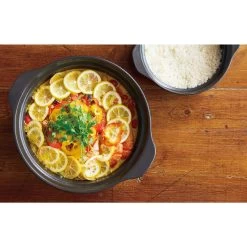 M.STYLE Karl Ceramic Induction Donabe Casserole And Steamer Insert 22 M.STYLE Karl Ceramic Induction Donabe Casserole And Steamer Insert -Professional Furniture And Kitchen Supplies Store M.STYLEKarlCeramicInductionDonabeCasseroleandSteamerInsertKAL0208BE KAL0218BE 9