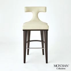 Global Views Anvil Back Barstool - Available In 3 Colors 24 Global Views Anvil Back Barstool - Available In 3 Colors -Professional Furniture And Kitchen Supplies Store MC 2517 1