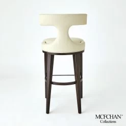 Global Views Anvil Back Barstool - Available In 3 Colors 41 Global Views Anvil Back Barstool - Available In 3 Colors -Professional Furniture And Kitchen Supplies Store MC 2517 19