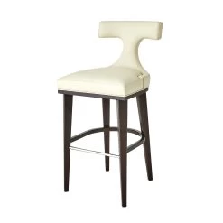 Global Views Anvil Back Barstool - Available In 3 Colors