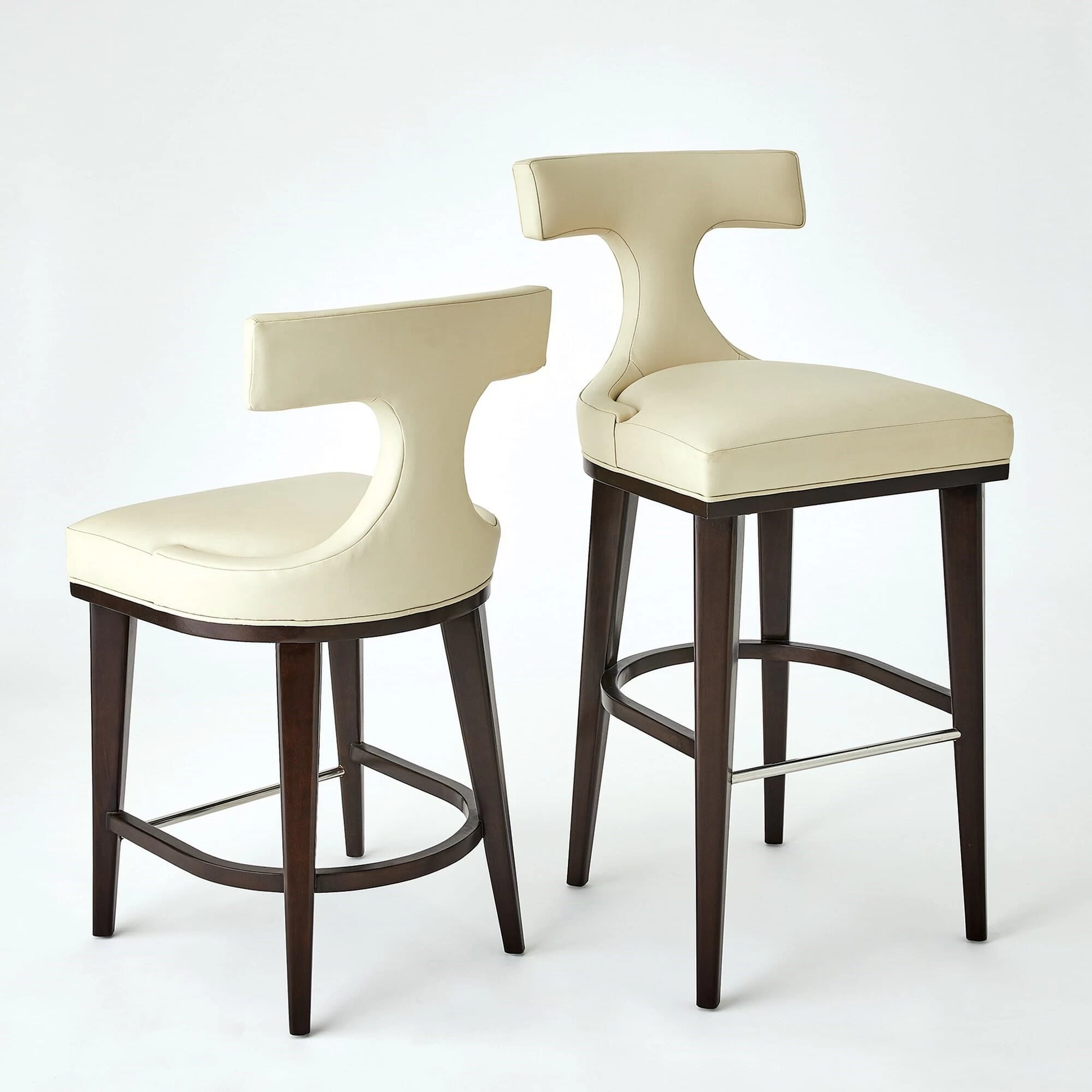 Global Views Anvil Back Barstool - Available In 3 Colors 4 Global Views Anvil Back Barstool - Available In 3 Colors - Image 2