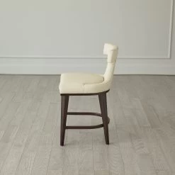 Global Views Anvil Back Counter Stool - Available In 3 Colors -Professional Furniture And Kitchen Supplies Store MC 2518 10