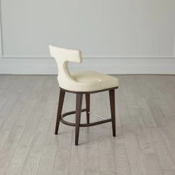 Global Views Anvil Back Counter Stool - Available In 3 Colors -Professional Furniture And Kitchen Supplies Store MC 2518 12