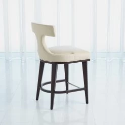 Global Views Anvil Back Counter Stool - Available In 3 Colors -Professional Furniture And Kitchen Supplies Store MC 2518 15