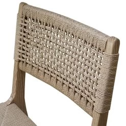 Worlds Away Monroe Rattan Wrapped Dining Chair - Cerused Oak 11 Worlds Away Monroe Rattan Wrapped Dining Chair - Cerused Oak -Professional Furniture And Kitchen Supplies Store MONROE CO DETAIL 48391.1619197884