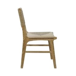 Worlds Away Monroe Rattan Wrapped Dining Chair - Cerused Oak 9 Worlds Away Monroe Rattan Wrapped Dining Chair - Cerused Oak -Professional Furniture And Kitchen Supplies Store MONROE CO SIDE 28262.1619197898