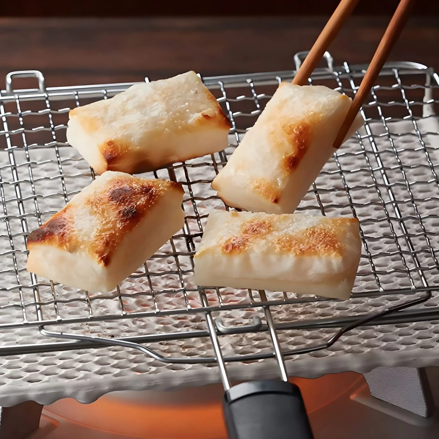 Mannen Woven Wire Rack Ceramic Far-Infrared Cooking Barbecue Grill Mesh 6 Mannen Woven Wire Rack Ceramic Far-Infrared Cooking Barbecue Grill Mesh - Image 4