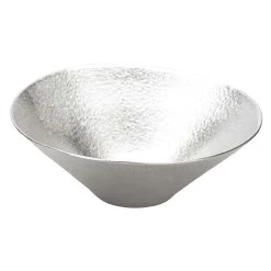 Nousaku Tinware Small Bowl Kuzushi Yugami -Professional Furniture And Kitchen Supplies Store NousakuHand CraftedCastTinwareKuzushiYugamiMisshapenKobachiSmallBowl 3