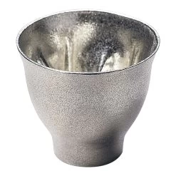 Hiracle Tinware Guinomi Sakura Sake Cup