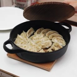 Seieido Cast Iron Sukiyaki & Gyoza Pan -Professional Furniture And Kitchen Supplies Store SeieidoCastIronSukiyaki GyozaPan 1