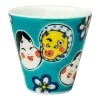 Seikou Kutani Porcelain Ochoko Sake Cup Hyottoko Okame -Professional Furniture And Kitchen Supplies Store SeikouKutaniPorcelainOchokoSakeCupHyottokoOkame
