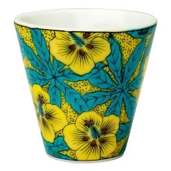 Seikou Kutani Porcelain Ochoko Sake Cup Yoshidaya Fuki