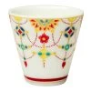 Seikou Kutani Porcelain Ochoko Sake Cup Yourakumon -Professional Furniture And Kitchen Supplies Store SeikouKutaniPorcelainOchokoSakeCupYourakumon