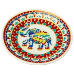 Seikou Kutani Porcelain Small Plate Mandala