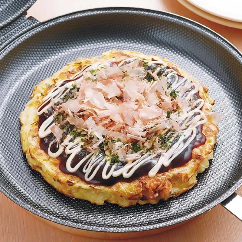 Shimomura Iron Okonomiyaki & Pancake Pan 7 Shimomura Iron Okonomiyaki & Pancake Pan - Image 5
