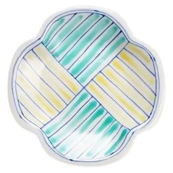 Soukyu Porcelain Lucky Charm Mamezara Plate Japanese Sword Guard