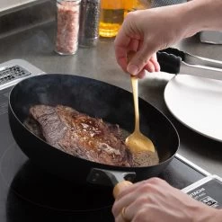 TAKUMI JAPAN Magma Plate Iron Frying Pan -Professional Furniture And Kitchen Supplies Store TAKUMIJAPANMagmaPlateIronFryingPan 7