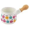 Yutaka Horo Plune Enameled Petit Milk Pan Apple -Professional Furniture And Kitchen Supplies Store TYJ 726