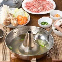 Takekoshi Stainless Steel Shabu Shabu Hot Pot Kiko 10 Takekoshi Stainless Steel Shabu Shabu Hot Pot Kiko -Professional Furniture And Kitchen Supplies Store TakekoshiStainlessSteelShabuShabuHotPotKiko 3
