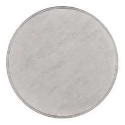 Francis Round Table - Dover White Antique Brass -Professional Furniture And Kitchen Supplies Store U178657 1