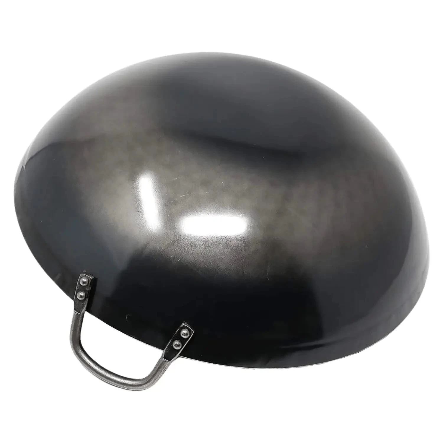 Yamada Hammered Iron Double-Handle Wok (1.2mm Thickness) 4 Yamada Hammered Iron Double-Handle Wok (1.2mm Thickness) - Image 2