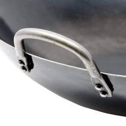 Yamada Hammered Iron Double-Handle Wok (1.6mm Thickness) -Professional Furniture And Kitchen Supplies Store YamadaHammeredIronDouble HandleWok 1.6mmThickness 4